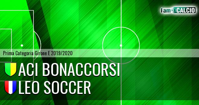 Aci Bonaccorsi - Leo Soccer