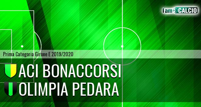 Aci Bonaccorsi - Olimpia Pedara