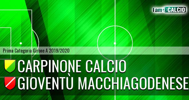 Carpinone Calcio - Gioventù Macchiagodenese