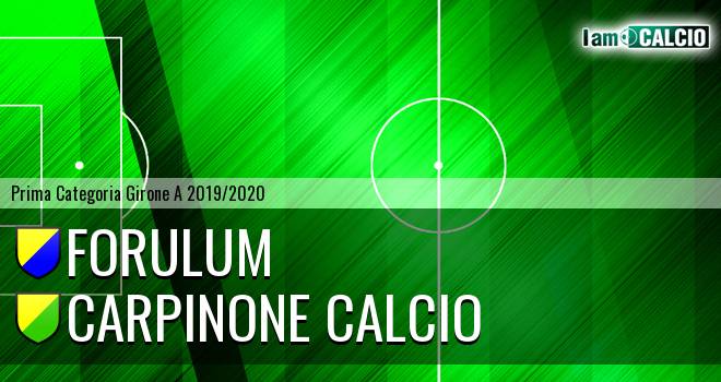 Forulum - Carpinone Calcio