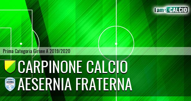 Carpinone Calcio - Aesernia Fraterna