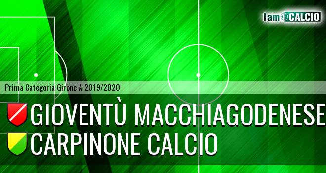 Gioventù Macchiagodenese - Carpinone Calcio