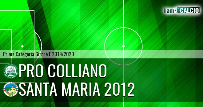 Pro Colliano - Santa Maria 2012