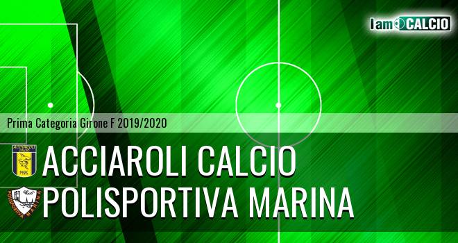 Acciaroli calcio - Polisportiva Marina