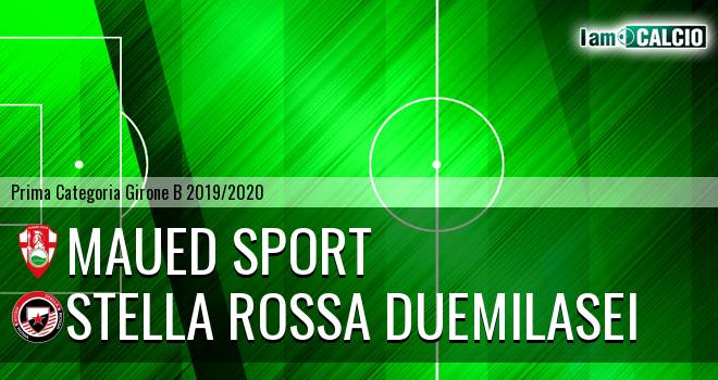 Maued Sport - Stella Rossa Duemilasei