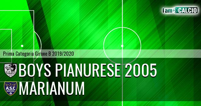 Boys Pianurese 2005 - Marianum