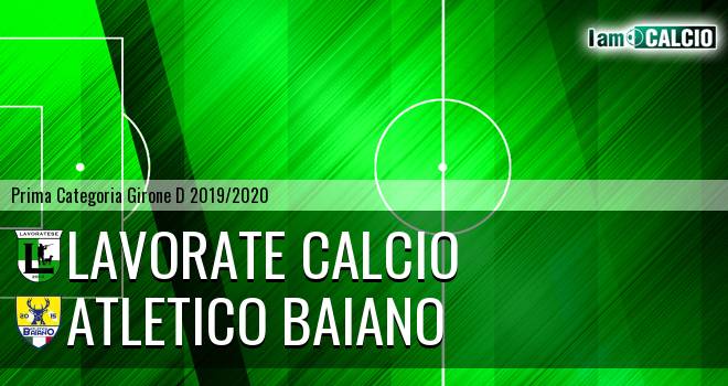 Lavorate Calcio - Atletico Baiano