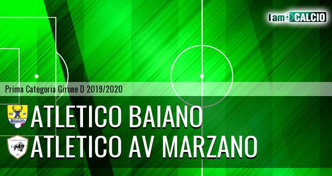 Atletico Baiano - Atletico AV Marzano