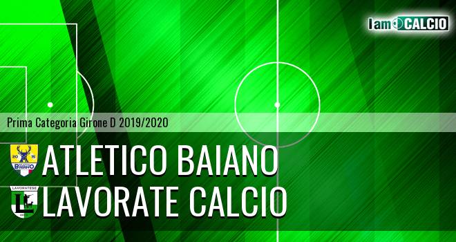 Atletico Baiano - Lavorate Calcio