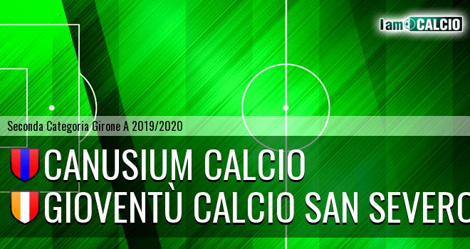 Canusium Calcio - Gioventù Calcio San Severo