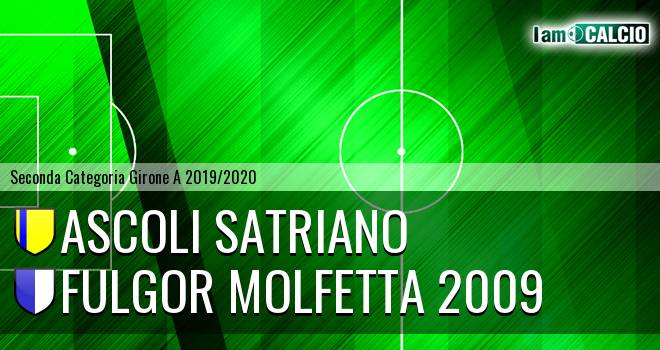 Ascoli Satriano - Fulgor Molfetta 2009