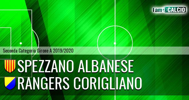 Spezzano Albanese - Rangers Corigliano