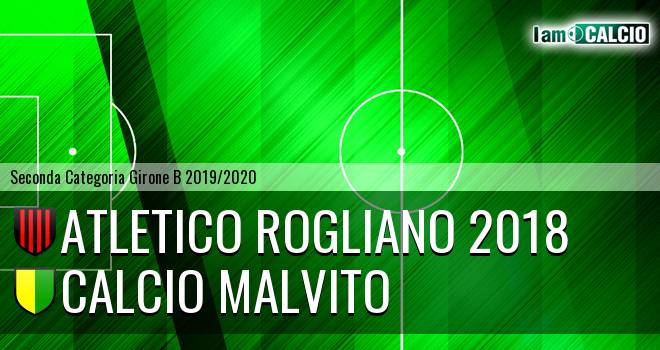 Atletico Rogliano 2018 - Calcio Malvito