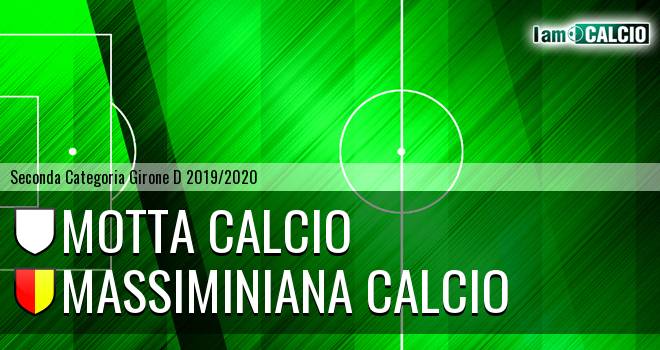 Motta Calcio - Massiminiana Calcio