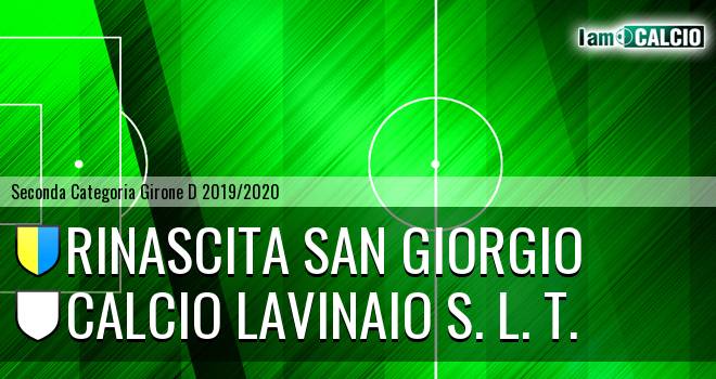 Rinascita San Giorgio - Calcio Lavinaio S. L. T.