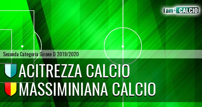 Acitrezza Calcio - Massiminiana Calcio