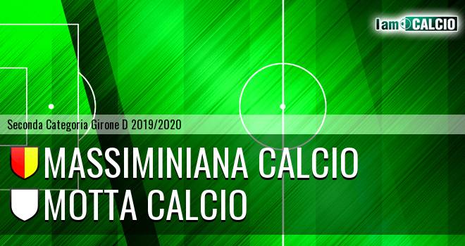 Massiminiana Calcio - Motta Calcio