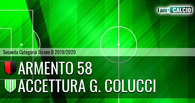 Armento 58 - Accettura G. Colucci