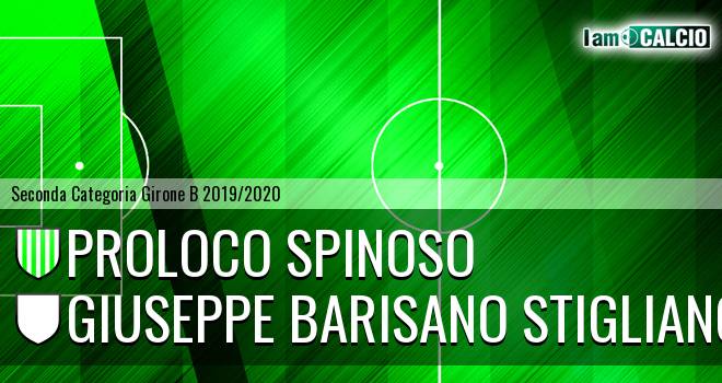 Proloco Spinoso - Giuseppe Barisano Stigliano