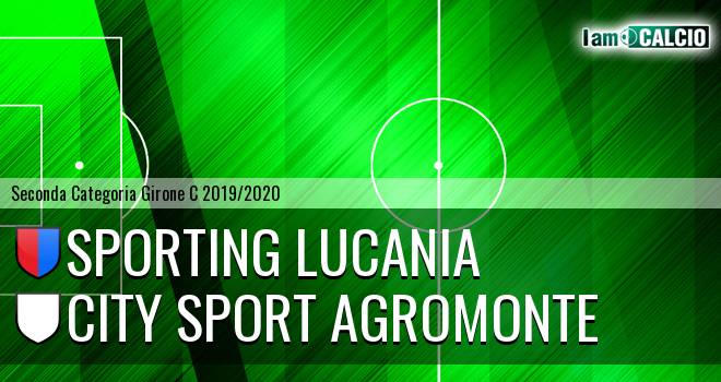 Sporting Lucania - City Sport Agromonte