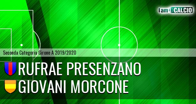 Rufrae Presenzano - Giovani Morcone