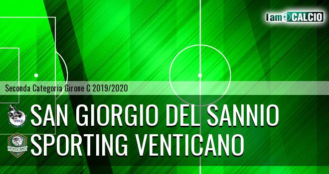 San Giorgio del Sannio - Sporting Venticano