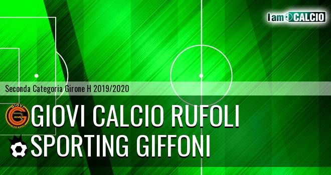 Giovi Calcio Rufoli - Sporting Giffoni