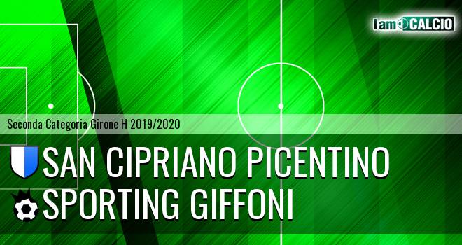 San Cipriano picentino - Sporting Giffoni