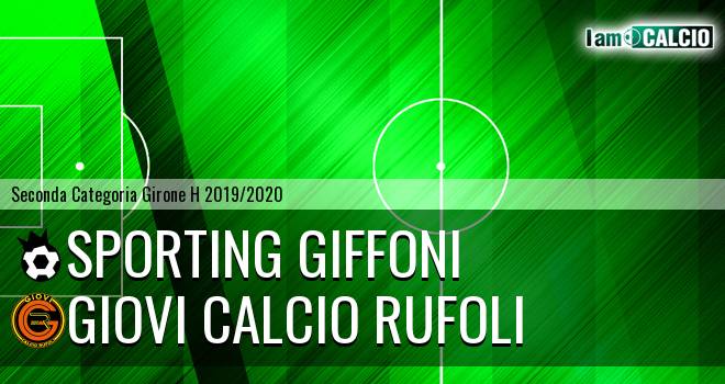 Sporting Giffoni - Giovi Calcio Rufoli