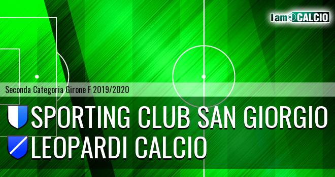 Sporting Club San Giorgio - Leopardi Calcio