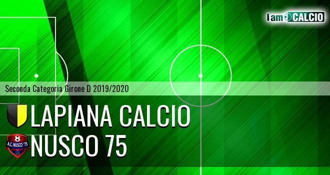 Lapiana Calcio - Nusco 75