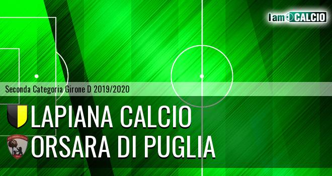 Lapiana Calcio - Orsara di Puglia