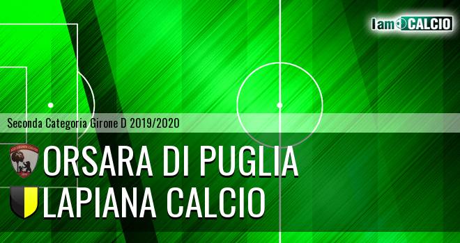 Orsara di Puglia - Lapiana Calcio