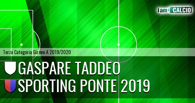 Gaspare Taddeo Cervinara - Sporting Ponte 2019