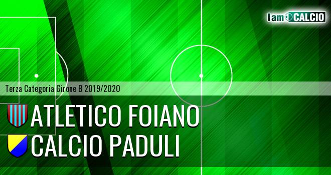 Atletico Foiano - Calcio Paduli