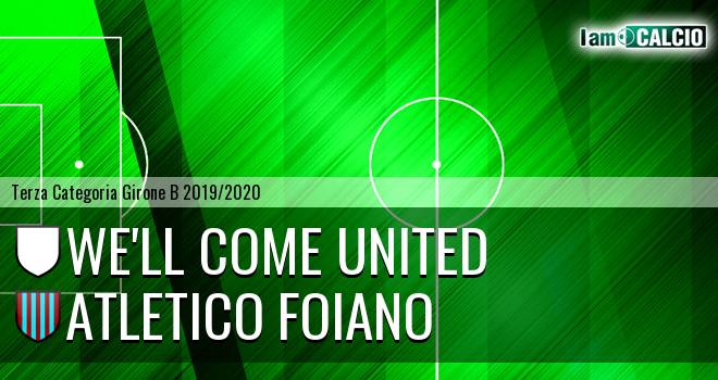 We'll Come United - Atletico Foiano