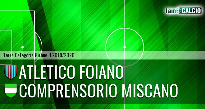 Atletico Foiano - Comprensorio Miscano