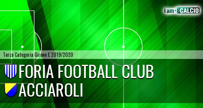 Foria Football Club - Atletico San Rocco