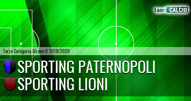 Sporting Paternopoli - Sporting Lioni
