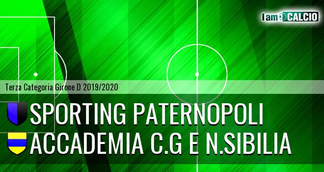 Sporting Paternopoli - Accademia C.G e N.Sibilia