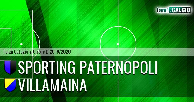 Sporting Paternopoli - Villamaina