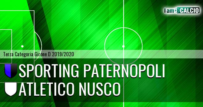 Sporting Paternopoli - Atletico Nusco