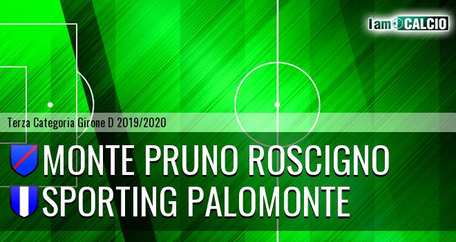 Monte Pruno Roscigno - Sporting Palomonte