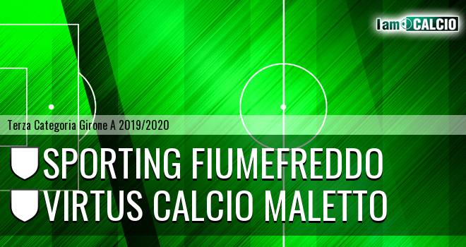 Sporting Fiumefreddo - Virtus Calcio Maletto