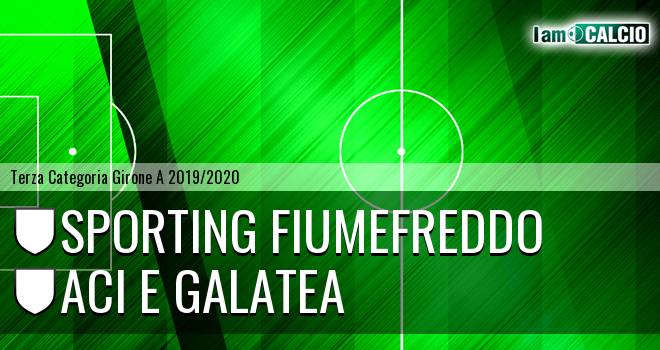 Sporting Fiumefreddo - Aci e Galatea