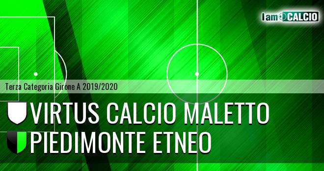 Virtus Calcio Maletto - Piedimonte Etneo