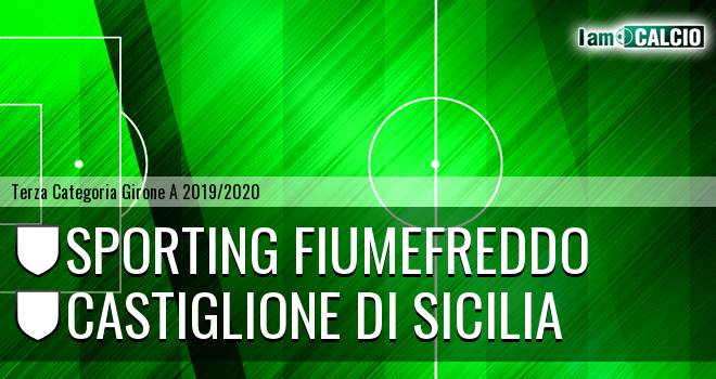 Sporting Fiumefreddo - Castiglione di Sicilia