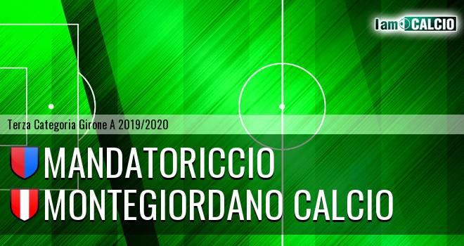 Mandatoriccio - Montegiordano Calcio