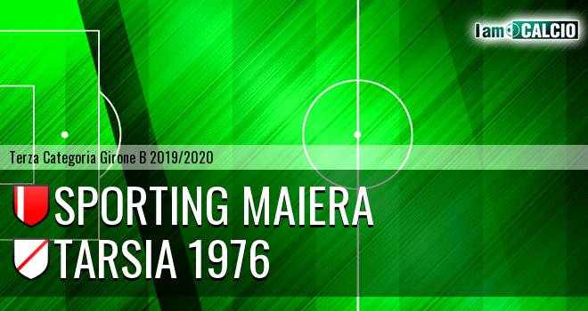 Sporting Maiera - Tarsia 1976