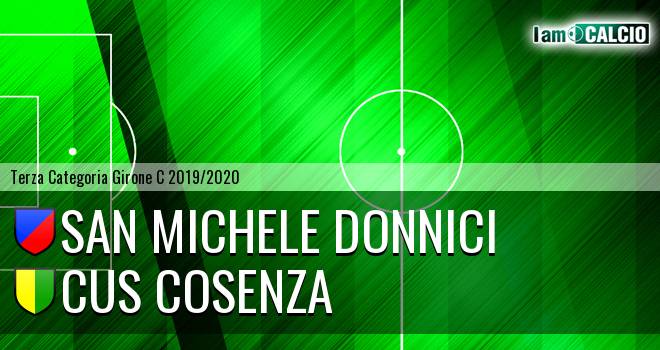 San Michele Donnici - Cus Cosenza